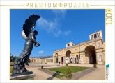 CALVENDO Puzzle Engelsstatue am Orangerieschloss im Park von Schloss Sanssouci   1000 Teile Lege-Größe 64x48cm Foto-Puzz