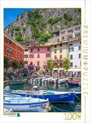 CALVENDO Puzzle Limone sul Garda 1000 Teile Lege-Größe 64x48cm Foto-Puzzle für glückliche Stunden CALVENDO Puzzle Limone sul Garda 1000 Teile Lege-Größe 64x48cm Foto-Puzzle für glückliche Stunden