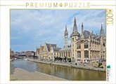 CALVENDO Puzzle Brügge   1000 Teile Lege-Größe 64x48cm Foto-Puzzle für glückliche Stunden
