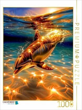 CALVENDO Puzzle Bitte kein Blitzlicht - ich glitzer natürlich   1000 Teile Lege-Größe 64x48cm Foto-Puzzle für glückliche