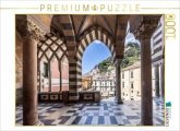 CALVENDO Puzzle AMALFI Arkaden der Kathedrale Sant'Andrea   1000 Teile Lege-Größe 64x48cm Foto-Puzzle für glückliche Stu