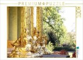 CALVENDO Puzzle Figuren am Chinesischen Teehaus im Park von Schloss Sanssouci   1000 Teile Lege-Größe 64x48cm Foto-Puzzl