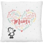 Plüschkissen Mama Herz