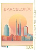 CALVENDO Puzzle Barcelona   1000 Teile Lege-Größe 64x48cm Foto-Puzzle für glückliche Stunden