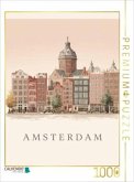 CALVENDO Puzzle Amsterdam   1000 Teile Lege-Größe 64x48cm Foto-Puzzle für glückliche Stunden