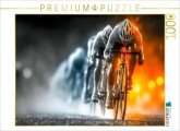 CALVENDO Puzzle In die Pedalen treten - immer weiter   1000 Teile Lege-Größe 64x48cm Foto-Puzzle für glückliche Stunden