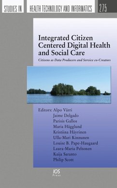 Cover Integrated Citizen Centered Digital Health and Social Care (eBook, PDF)