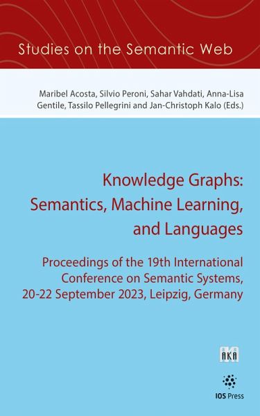 Knowledge Graphs: Semantics, Machine Learning, and Languages (eBook, PDF)