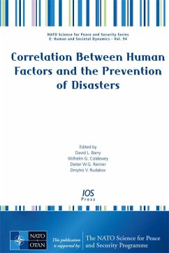 Cover Correlation Between Human Factors and the Prevention of Disasters (eBook, PDF)