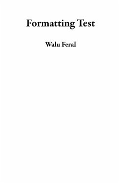 Cover Formatting Test (eBook, ePUB)