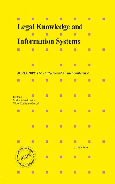 Legal Knowledge and Information Systems (eBook, PDF)