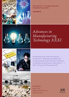 Cover Advances in Manufacturing Technology XXXI (eBook, PDF)