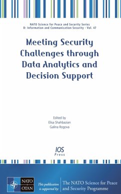 Cover Meeting Security Challenges through Data Analytics and Decision Support (eBook, PDF)