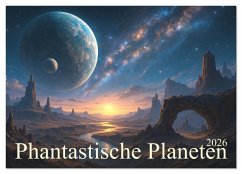Phantastische Planeten (Wandkalender 2026 DIN A4 quer), CALVENDO Monatskalender Phantastische Planeten (Wandkalender 2026 DIN A4 quer), CALVENDO Monatskalender