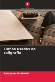 Linhas usadas na caligrafia
