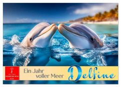 Delfine - ein Jahr voller Meer (Wandkalender 2026 DIN A3 quer), CALVENDO Monatskalender Delfine - ein Jahr voller Meer (Wandkalender 2026 DIN A3 quer), CALVENDO Monatskalender