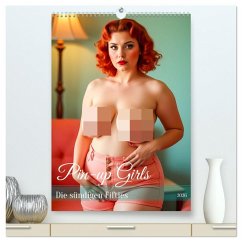 Pin-up Girls - Die sündigen Fifties (hochwertiger Premium Wandkalender 2026 DIN A2 hoch), Kunstdruck in Hochglanz