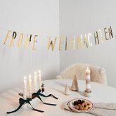 Girlande Frohe Weihnachten FSC MIX