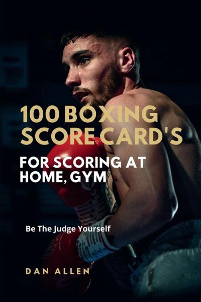 100 Boxing Score Card's For Scoring At Home, Gym 100 Boxing Score Card's For Scoring At Home, Gym