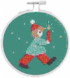 Stickpackung Gezählter Kreuzstich,Lichterkind