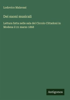 Cover Dei suoni musicali