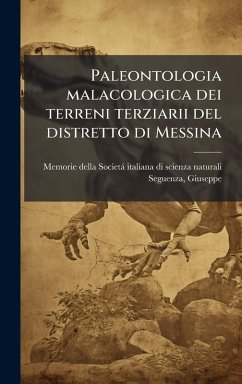 Cover Paleontologia malacologica dei terreni terziarii del distretto di Messina