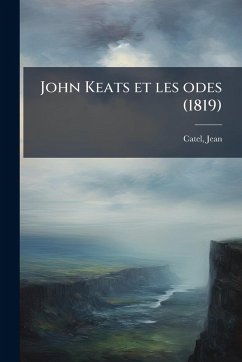 Cover John Keats et les odes (1819)