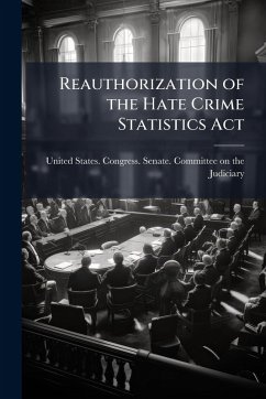 Cover Reauthorization of the Hate Crime Statistics Act