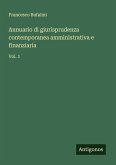 Annuario di giurisprudenza contemporanea amministrativa e finanziaria