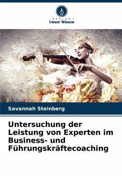 Cover Untersuchung der Leistung von Experten im Business- und Führungskräftecoaching