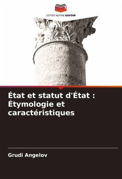Cover État et statut d'État : Étymologie et caractéristiques