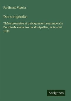 Cover Des scrophules