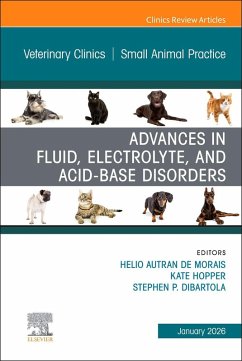Cover Advances in Fluid, Electrolyte, and Acid-Base Disorders, an Issue of Veterinary Clinics of North America: Small Animal Practice
