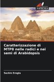 Caratterizzazione di MTP8 nelle radici e nei semi di Arabidopsis Caratterizzazione di MTP8 nelle radici e nei semi di Arabidopsis