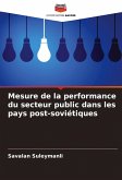 Mesure de la performance du secteur public dans les pays post-soviétiques