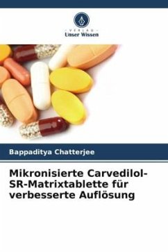 Cover Mikronisierte Carvedilol-SR-Matrixtablette für verbesserte Auflösung