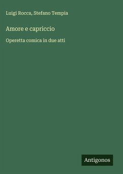 Cover Amore e capriccio