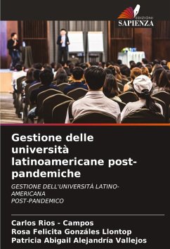 Cover Gestione delle università latinoamericane post-pandemiche