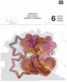 Filzstreu Gebäck, 6 Stk.