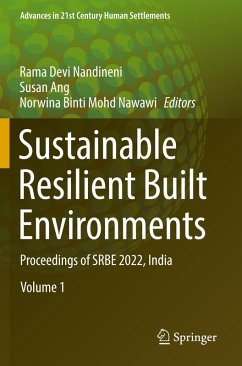 Cover Sustainable Resilient Built Environments