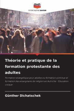 Cover Théorie et pratique de la formation protestante des adultes