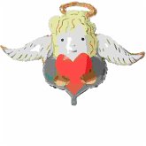Folienballon Engel mit Herz