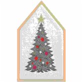 Stickpackung Gezählter Kreuzstich, Weihnachtsbaum, FSC Mix