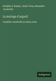 Le mariage d'orgueil Le mariage d'orgueil