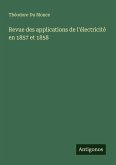 Revue des applications de l'électricité en 1857 et 1858
