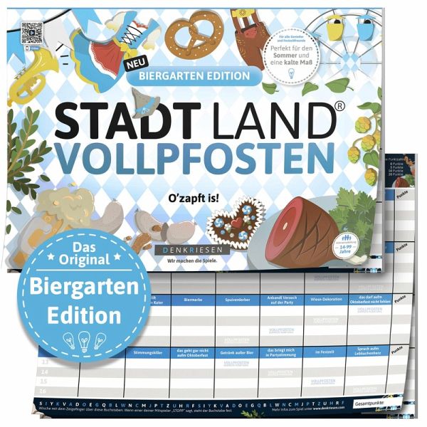 DENKRIESEN - STADT LAND VOLLPFOSTEN® - Biergarten Edition - DENKRIESEN - STADT LAND VOLLPFOSTEN® - Biergarten Edition -