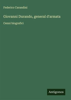 Cover Giovanni Durando, general d'armata