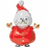 Folienballon Airwalker, Weihnachtsmann