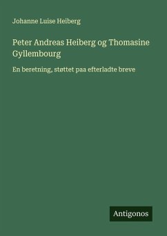 Cover Peter Andreas Heiberg og Thomasine Gyllembourg