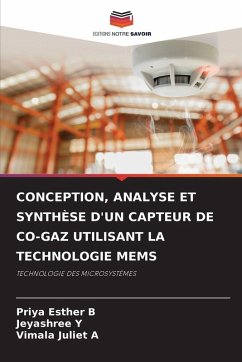 Cover CONCEPTION, ANALYSE ET SYNTHÈSE D'UN CAPTEUR DE CO-GAZ UTILISANT LA TECHNOLOGIE MEMS